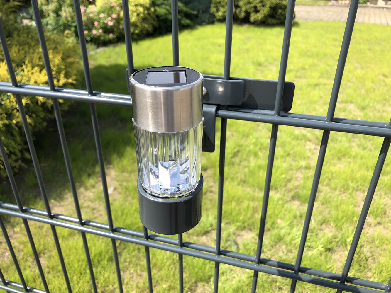 Solar lamp LED stainless steel