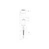 Locinox GATESTOP Poortstop met stootrubber hek kopen