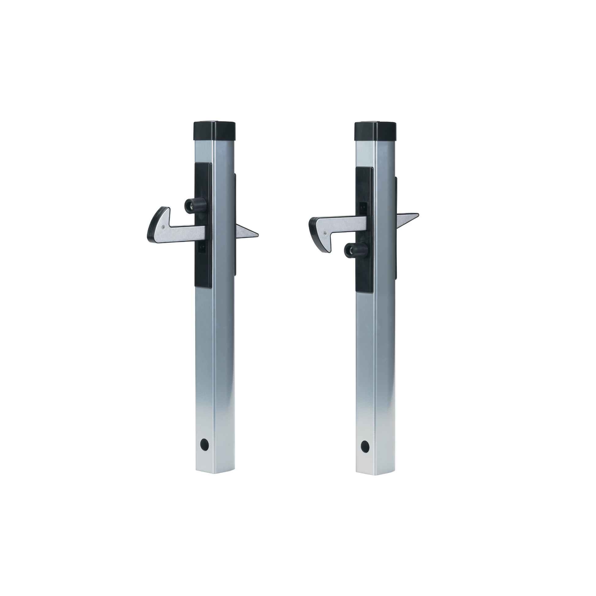 Locinox Poortvanger aluminium - met Rubbere aanslag hek-kopen  Haak Boven (IN-GATE CATCHER) Haak Onder (UNDER-GATE CATCHER)