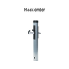 Locinox Poortvanger aluminium - met Rubbere aanslag hek-kopen  Haak Boven (IN-GATE CATCHER) Haak Onder (UNDER-GATE CATCHER)