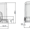TAU T-ONE8A schuifpoortaandrijving tot 800 kg, complete set