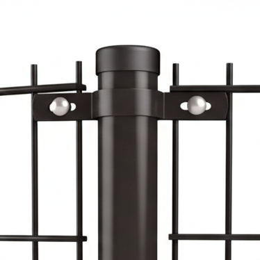 Tussenpaal rond Ø60mm compleet