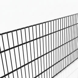 Dubbelstaafmat 6/5/6 hek kopen zwart ral 9005