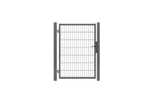 Looppoort dubbelstaafmat hek-kopen