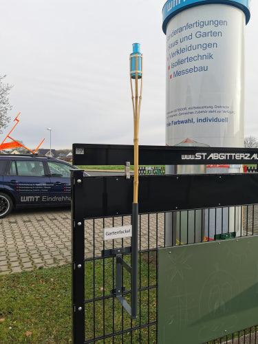 Halterung für Gartenfackeln und Pfeile