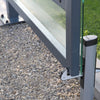 Locinox Poortvanger aluminium - met Rubbere aanslag hek-kopen  Haak Boven (IN-GATE CATCHER) Haak Onder (UNDER-GATE CATCHER)
