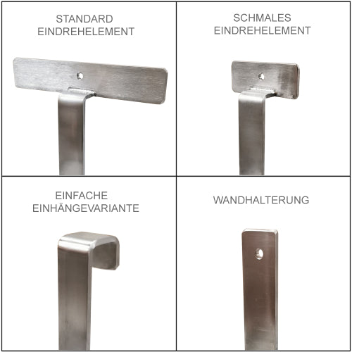 Tränke inklusive Schraubhalterung und Wassertrog