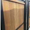 Pluteo Enkele poort met hout Ayous hek-kopen
