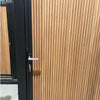 Pluteo Enkele poort met hout Ayous hek-kopen