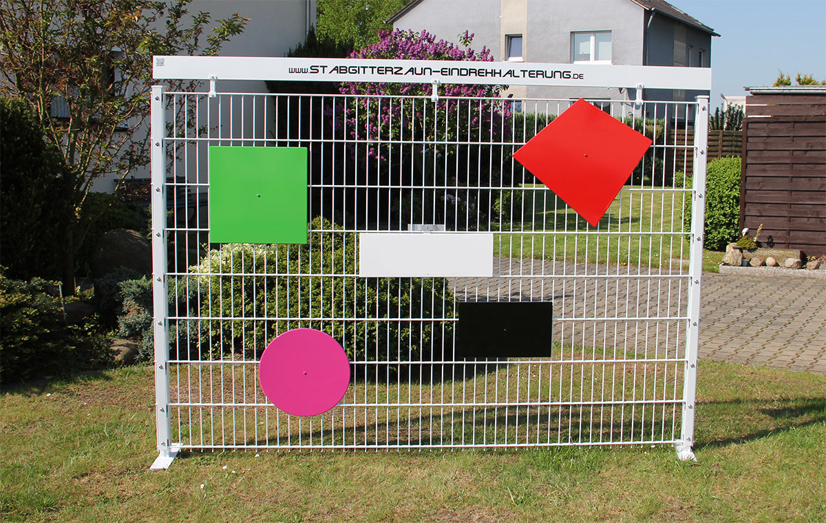 Dekorativer Teller/Ornament, quadratisch, 50 x 50 cm
